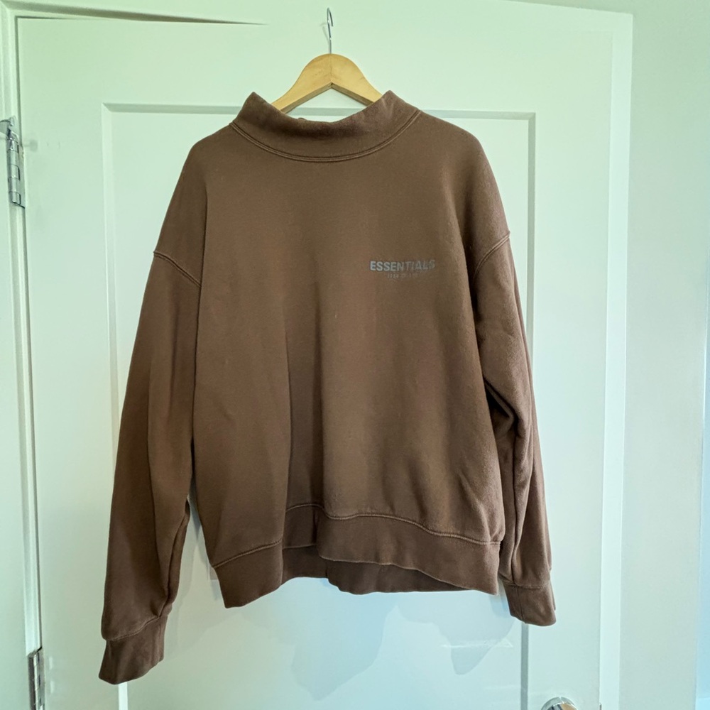Fear of God mock neck sweatshirt